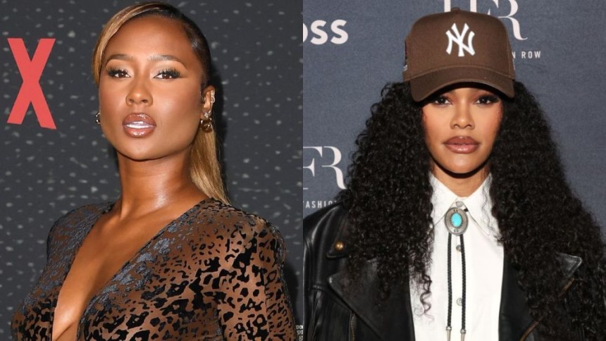 Teyana Taylor and Kayla Nicole's Alleged Shade Sparks Social Media Frenzy