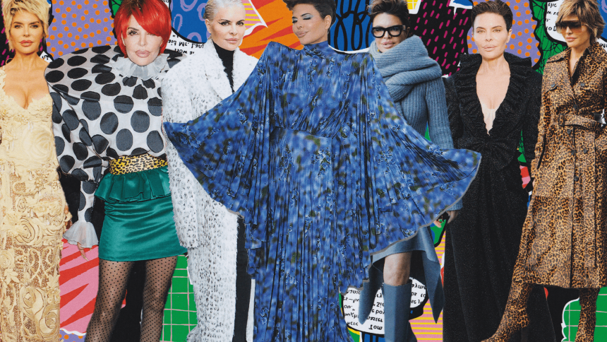 It’s Couture, Darling: How Lisa Rinna Reinvented Herself as Fashion’s Wild Card