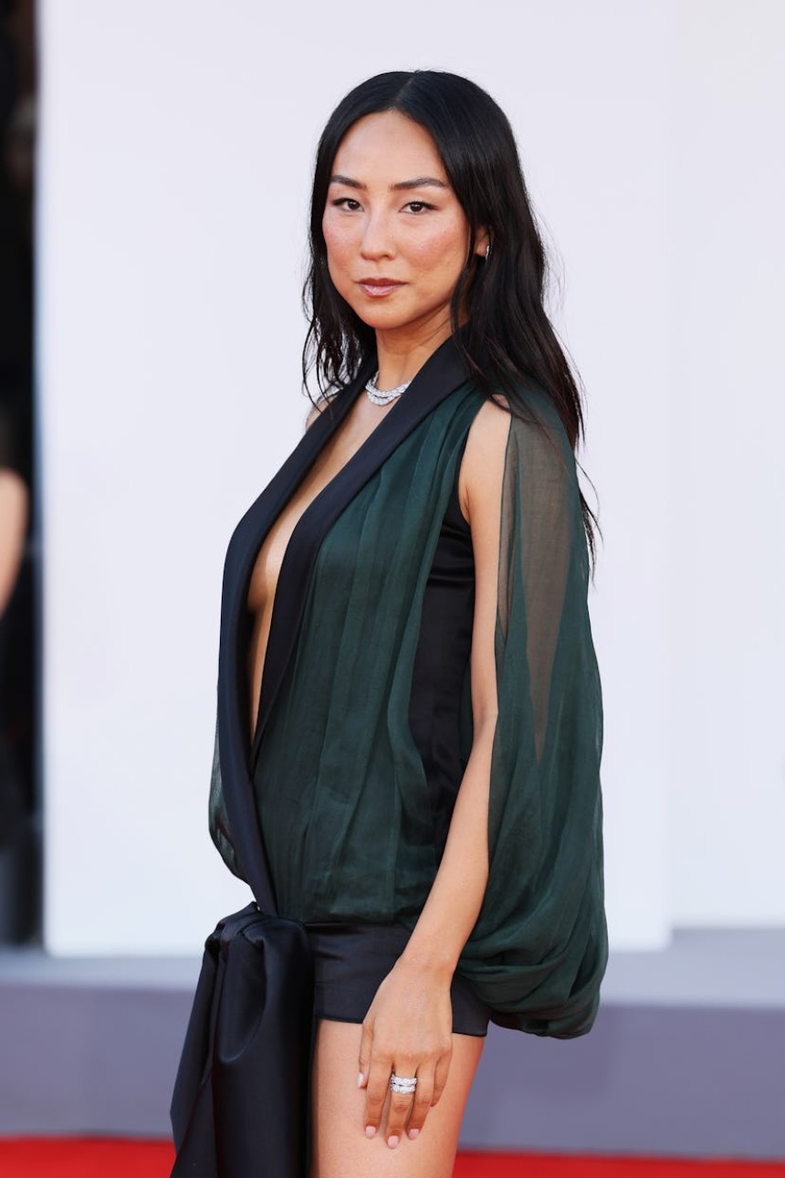 Greta Lee’s Press Tour Is a Love Letter to New York Fashion